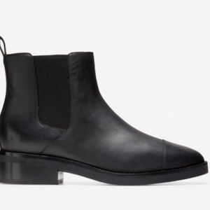 Cole Haan Shoes | Cole Haan Black Leather Waterproof Chelsea Boots